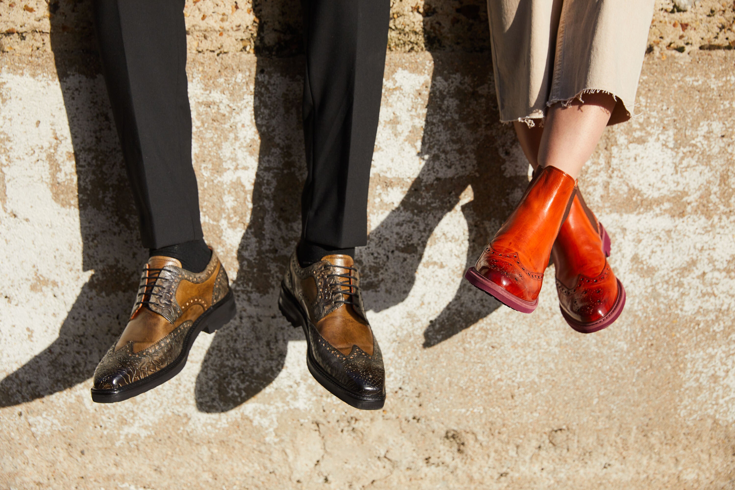 Détendre le discount cuir des chaussures